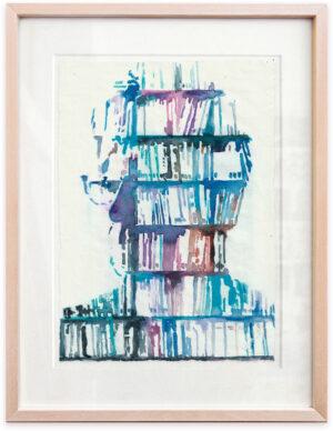 Bücherkopf . Bookhead